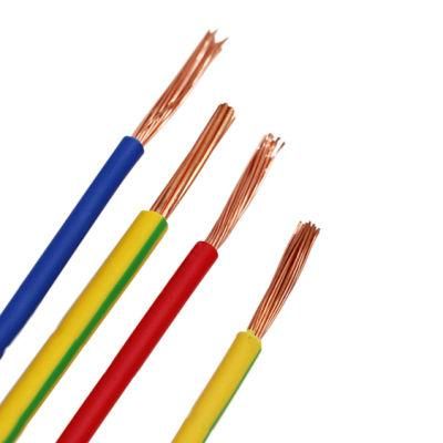 Frpe Fire Resistant Electrical Wire Single Core Copper Conductor Hook-up Wire