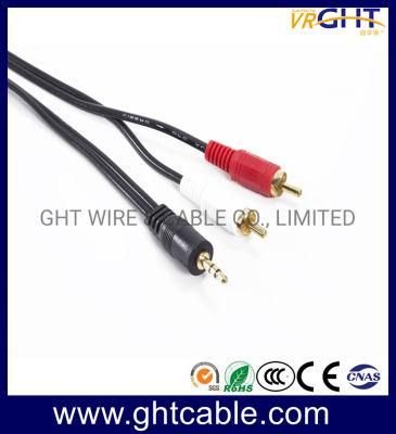 3m 3.5mm-2RCA Male to Male Audio Cable