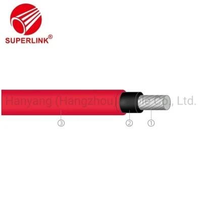 Electric Solar Cable RoHS H1z2z2K UV Resistant DC 2.5mm 4mm2 6mm2 PV/PV1f Wire