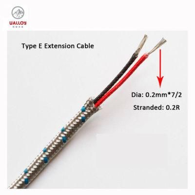 0.2mm*7/2 Stranded Type K Thermocouple Extension Cable