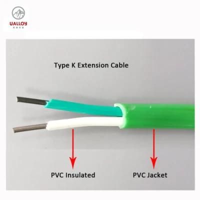 PVC Insulated Type K Thermocouple Extension Cable