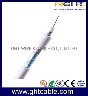 Professional Manufacture Produce RG6 Coaxial Cable with Jelly