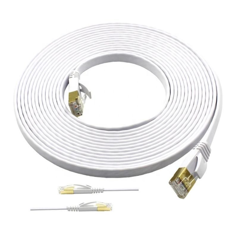 Cat5e, CAT6, Cat7 8p8c Patch Cord Cables RJ45 Flat Network Cables