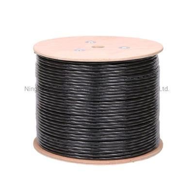 CAT6A Outdoor UTP Network Cable Dual Jacket 23AWG 4 Pair SFTP