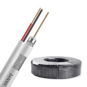 China Supplier Coaxial Cable Rg59 with 2 Power Cable for Communication CCTV Camera