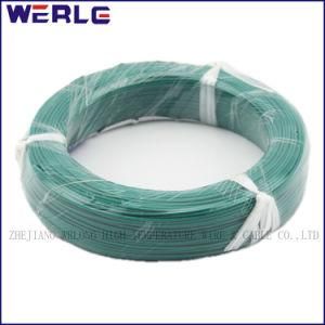 Af200 Green 0.08mm2 300/500V FEP Teflon Tinned Copper High Temperature Resistant Wire