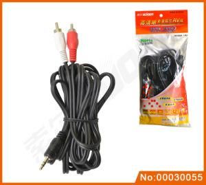 3.5mm 3 Lines to 3 RCA Audio/Video Cable (AV-33A-1.8M)