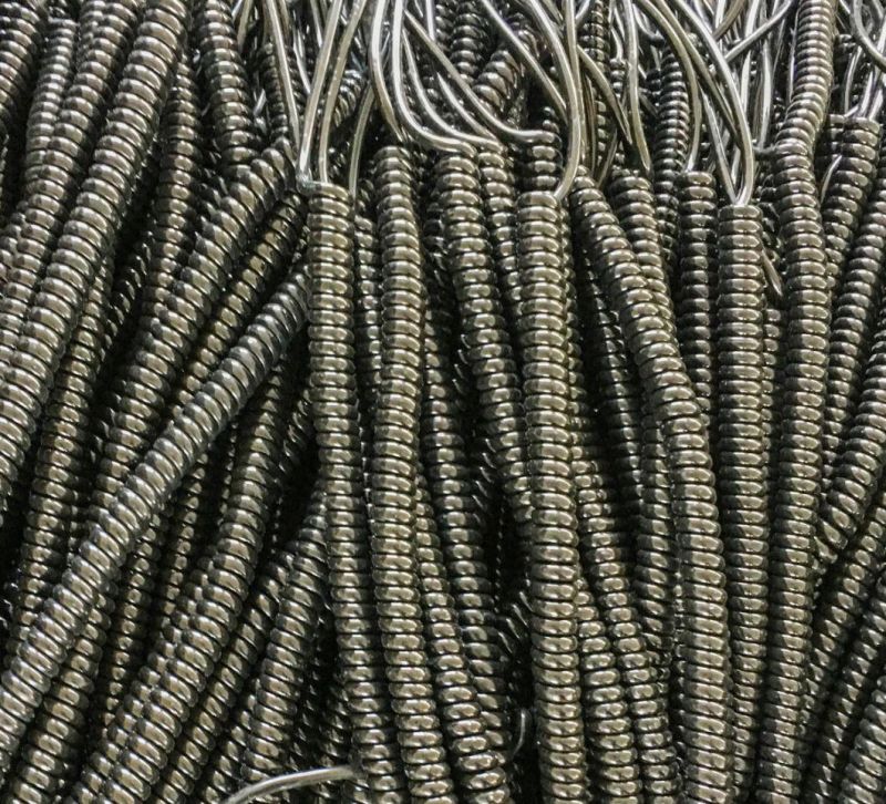 Customization PU PVC Material Power Spring Wire Spiral Cable Coiled Cable