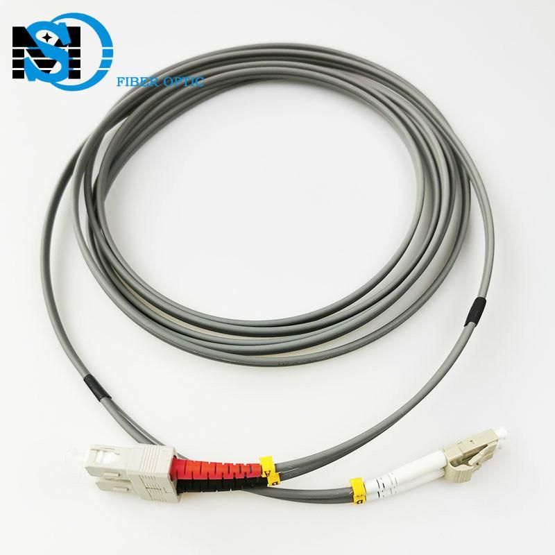 mm SC/PC-LC/PC Duplex Fiber Optic Cable for FTTH