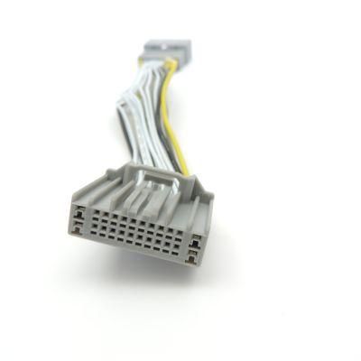 Auto 24 Pin Female Connector Wire Cable Harness