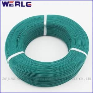 Electrical Wire UL1330 FEP Teflon High Temperature Tinned Copper Insulated Wire200c Yellow-Green