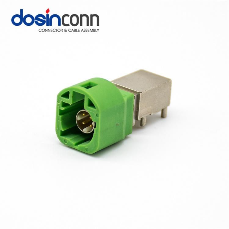 Automotive Connectors Hsd Connector Standard Z Code 4-Pin Right Angle Plug