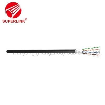 Zhejiang Factory Flat Ethernet Cable for Computer CCTV UTP Cat 6A Cable