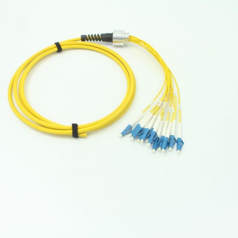 Fiber Optic Assembly LC-LC Om4 24 Cores Fiber Optic Fanout Cable