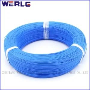 Electrical Wire UL1330 FEP Teflon High Temperature Tinned Copper Insulated Wire Blue