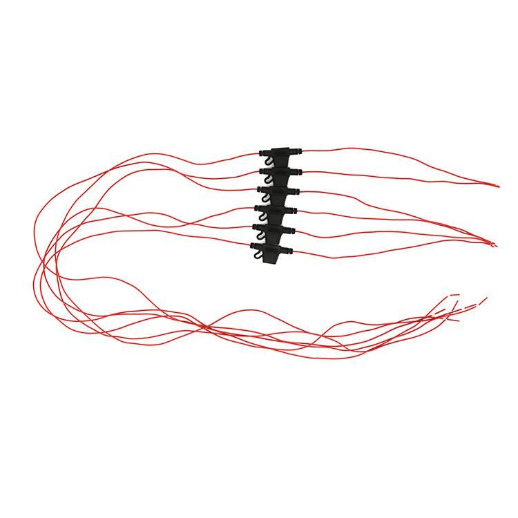 Automotive Waterproof Wire Fuse Holder with Red Wire