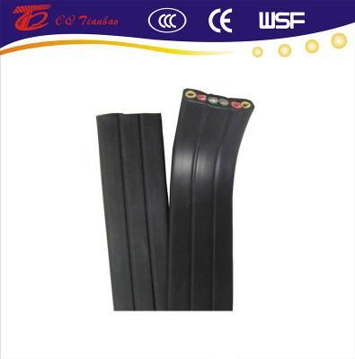 Low Voltage Smooth&#160; and&#160; Soft Easy Folding Flexible Flat Cable for Crane