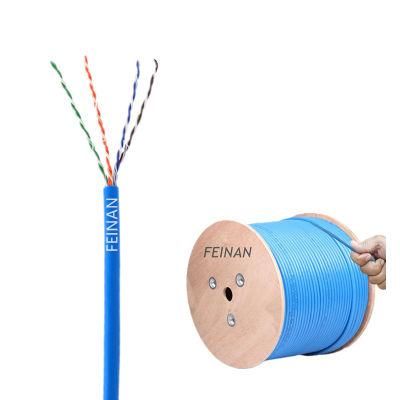 Network Cable Cat5e 305m Copper Conductor UTP Cat5e Cable for Internet