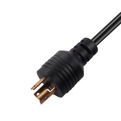 Us Extension Cord NEMA L7-15p Locked Plug to IEC320 C13 Connector