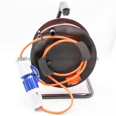 Cable Reels with Extension Cords Industry Heavy Duty Europe Schuko Ce