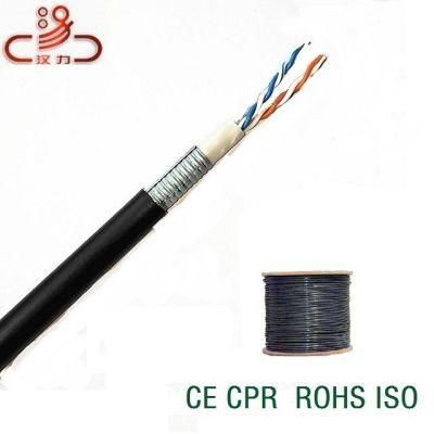 Outdoor Double Sheath UTP Cat5e/Cable Network Cable / UTP Cable