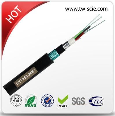 12/24/36/Core G652D GYTA53 Optic Fiber Cable