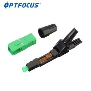 Wholesale 60mm or 61mm Sc APC Field Assembly Fiber Fast Connector