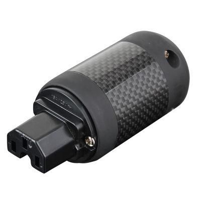 Hi-Fi Us AC Power Socket with Black Spray Paint