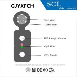 FTTH Access Network Drop GJYXFCH Fiber Optic Cable