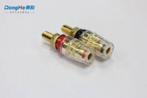 RoHS Golden Plated High-End Accessories Connecting Terminal Binding Post (R-11)