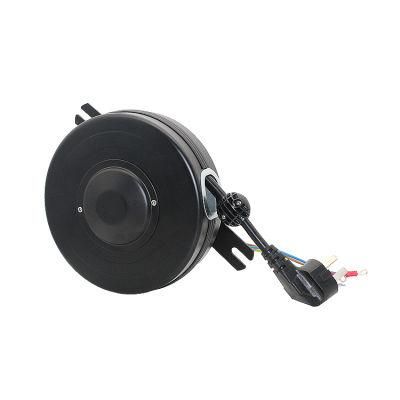 3meters Extension Cord Reel Retractable Spring Load Cable Reel for Electronic Convenient Application