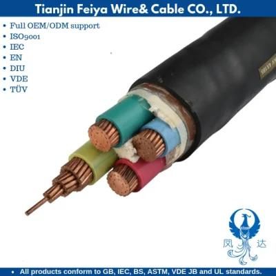 Vy Cu Conductor PVC Insulation &amp; Sheathed Steel Tape Armored Power Cable