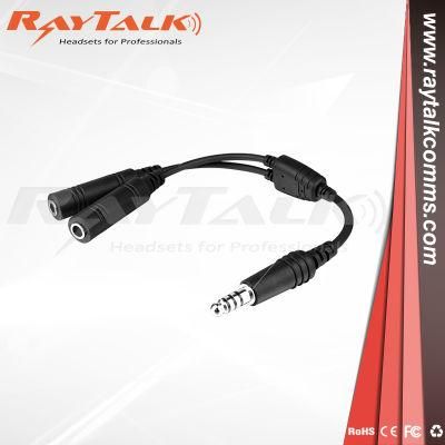 Replacement Ga Cable for Aviation Pilot Headset