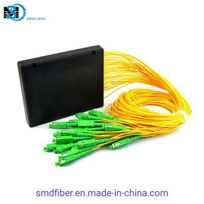 FTTH Sc/APC 1X16 Fiber Optic ABS Module PLC Splitter/ABS Box PLC Splitter