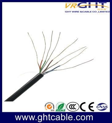 Singel PE Jacket 0.5mm CCA UTP CAT6 Networking Cable
