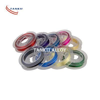 0.1mm 180 class Enameled Polyurethane Nichrome Wire High Temperature Colored Wire