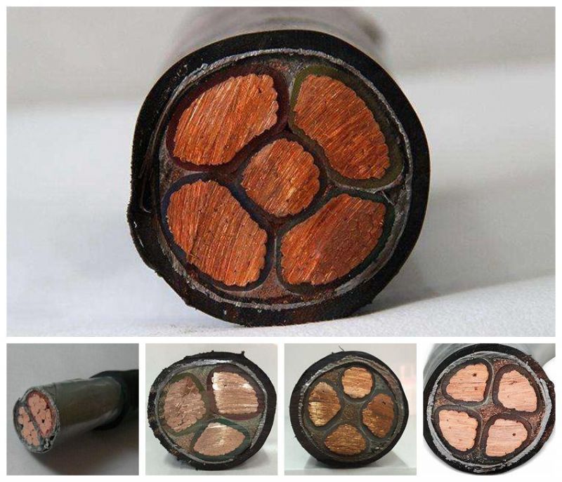 Rigid Shielded Cable U-1000 Rvfv & Vvfv / Rvfv-K & Vvfv-K 3X95+70 mm2