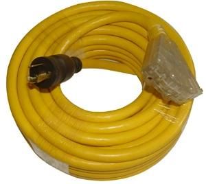 Twist Lock to Fan Type Extension Cord with ETL/cETL Approval