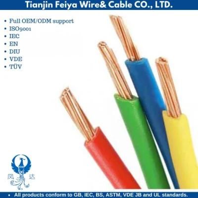PVC Elevator Cable Electric Wire BV Wire Electrical Copper 10mm Price Per Meter Wire Aluminium Control Electric Waterproof Rubbe Cable