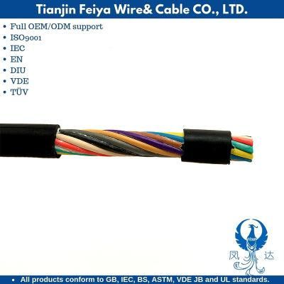 Nyy PUR-Jz Low Voltage PVC Insulation Cable 3 Cores Conductor Power Cable with ISO 9001 China Factory Control Cable