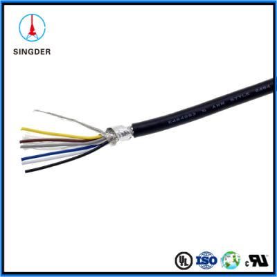 UL2464 Electric Cable Multi Core 2c 6c 10c 32c Awm Braid Shield PVC VW-1 Power Cable Computer Cable