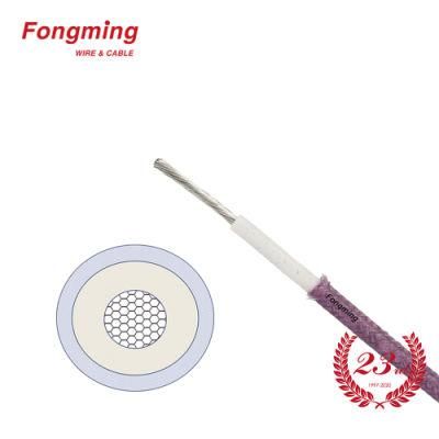 UL3122 20AWG Fiberglass Braided Silicone Rubber Heating Resisting Wire