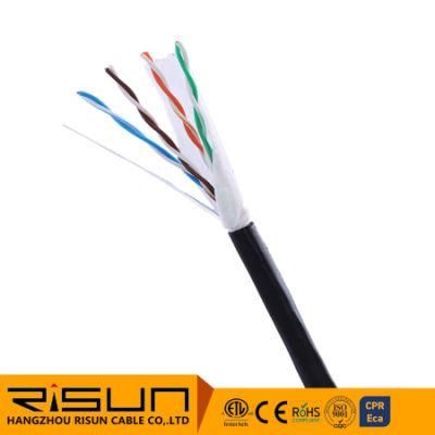 Outdoor Rated Cat5e with Waterproof Tape LAN Cable