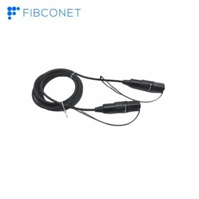 FTTH Fiber Optic Patchcord LC/Upc mm Duplex 3cores Fiber Optic Connector Line Waterproof Patch Cord