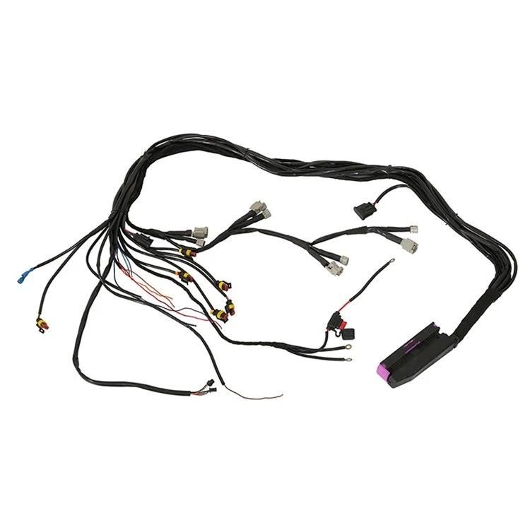 Customized OEM ODM 56 Pins Automotive Fuel Modification Wiring Harness