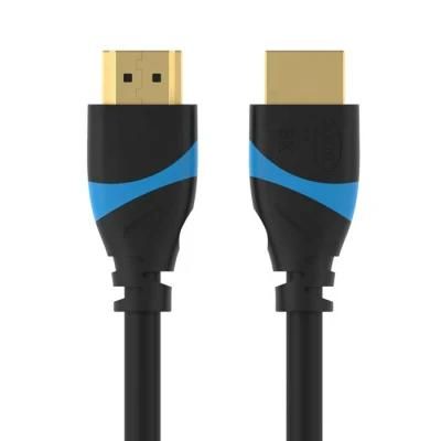 Oxygen Free Copper True 8K Resolution HD Cable Multiple Shielding Braid HDMI Cabl Gold Plated 4K from China Factory