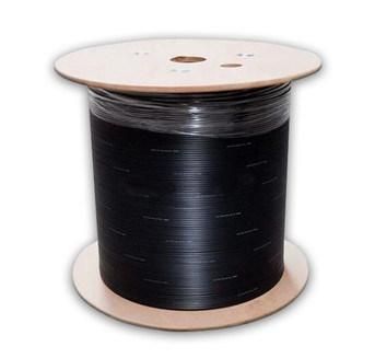 FTTH 2 Core Indoor Fiber Optic Cable with FRP or Steel Wire Strengthen