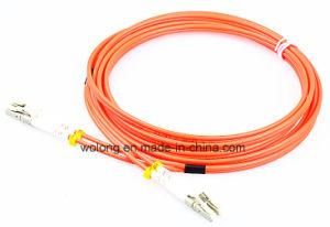 LC/Upc Multi Mode Duplex Fiber Optic Patch Cord