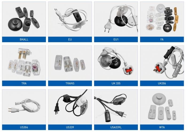 Korea Power Cable/ Korean Plug 2 Pin Plug 10A 3pin Plug