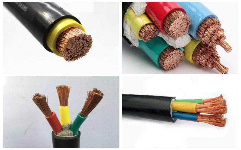 PVC Insulated and Sheathed Cable Vct Power Cable (4 core)